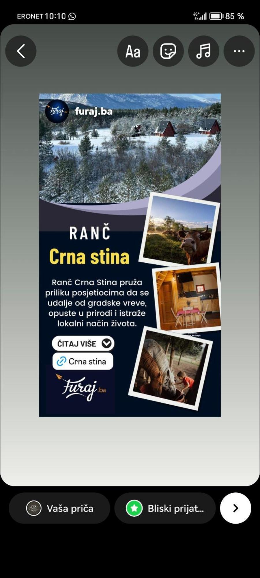 Ranc Crna Stina Villa Livno Ngoại thất bức ảnh